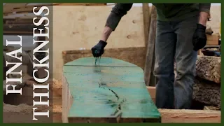 Acorn to Arabella – Journey of a Wooden Boat – Episode 31: Final Thickness