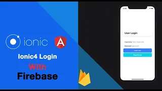Firebase ionic 4 login TODAY