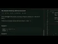 Shortest subarray with sum at least K Leetcode 862 C Solution