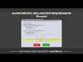 Flowchart GE Cheat Sheet and Major Specific Declaration Requirements