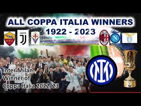 Download MP3 ALL COPPA ITALIA WINNERS : 1922 2023