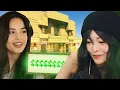I built Rae a 5 MILLION DOLLAR MANSION - MINECRAFT FAMSMP DAY 4 ft Sykkuno Janet Foolish