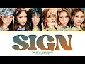 izna SIGN (Remix) Lyrics (Color Coded Lyrics)