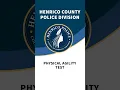 Henrico County Police Division - Physical Agility Test Guide