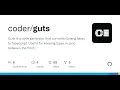 GitHub - Guts is a code generator that converts Golang types to Typescript Useful fo