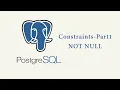 Sql Constraints Not Null