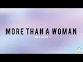Bee Gees - More Than A Woman ( Lyrics Video )