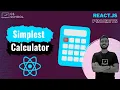 The Simplest React Calculator The Perfect Beginner React Project