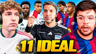 11 IDEAL (REAL MADRID) vs. 11 IDEAL (BARCELONA) ft. LA COBRA - CON ARBITRAJE: QUIEN SABE DE FUTBOL?