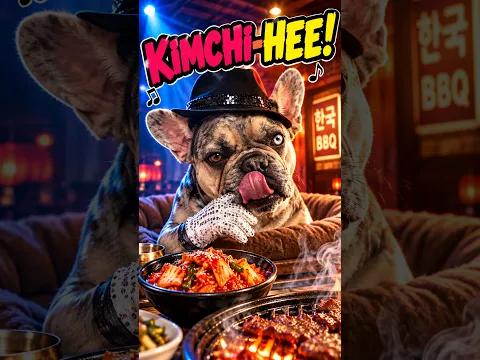 What Did Michael Jackson Order at Korean BBQ? 😂 Dad Jokes Try Not To Laugh #frenchbulldog