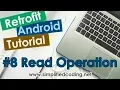 Retrofit Android Tutorial - Read Operation