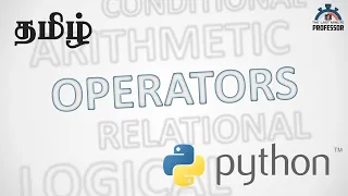 Operators in Python Tamil
