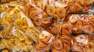 How to Make Crispy Plantain Chips at Home