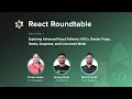 Exploring Advanced React Patterns React Roundtable Episode - 1 GeekyAnts