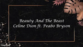 beauty and the beast lirik u0026 terjemahan celine dion ft peabo bryson