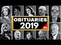 Notable Figures We Lost In OCTOBER 2019 Celebrity Deaths Obituaries