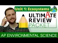 AP Environmental Science Unit 1 Review Everything you Need to Know