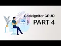 Codeigniter template integration codeigniter CRUD Application Setup Bootstrap Web Template