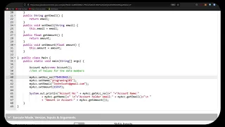Java Encapsulation