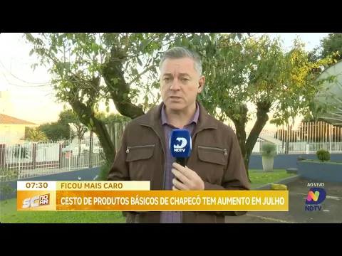 Cesto de produtos básico de Chapecó fica mais caro em julho