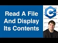 Read A File And Display Its Contents C Example