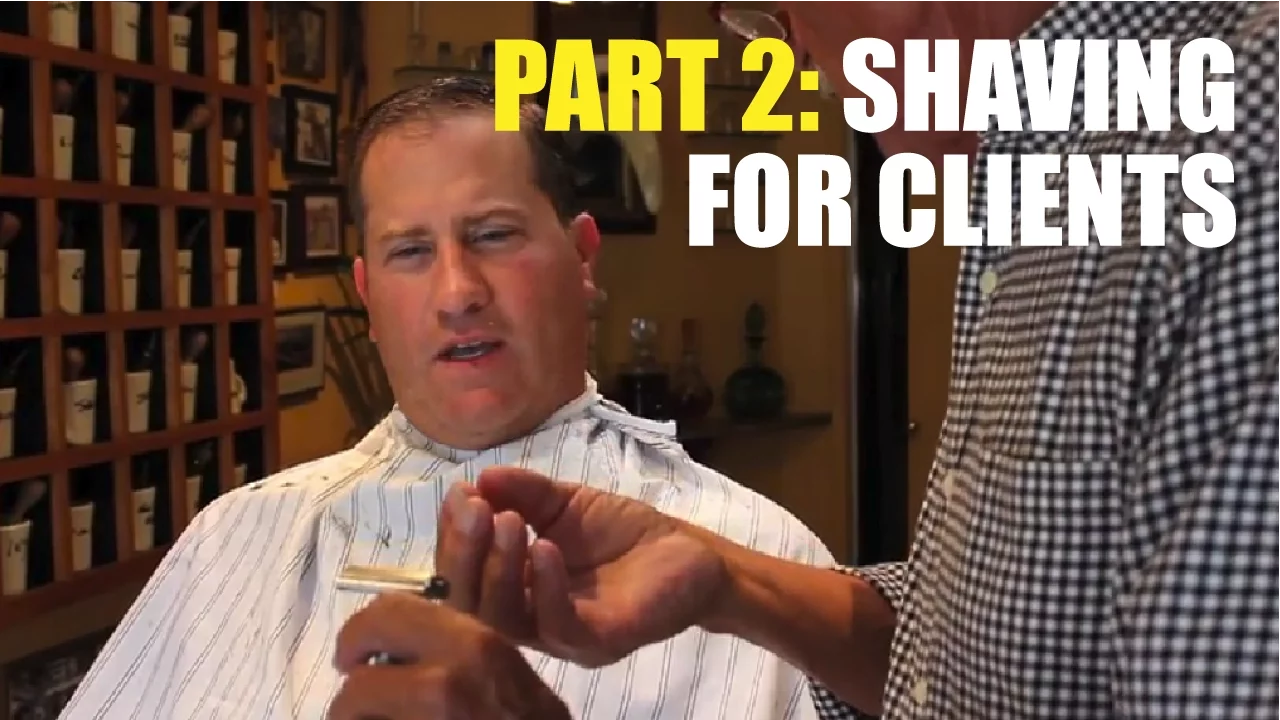 How to Educate Clients about Shaving at Home - Part 2
