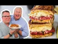 The most EPIC Reuben Sandwich HOMEMADE
