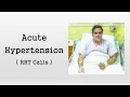 Acute Hypertension Rapid Response Calls