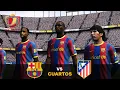 PES 2011 - Copa Del Rey: FC Barcelona vs. C. Atlético Madrid (Cuartos De Final) (Ida)