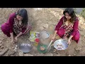 Download Lagu beautiful village girl cooking pork curry with pulau eating vlog