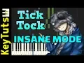 Download Lagu Tick Tock by SharaX (Undertronic - Undertale AU) - Insane Mode [Piano Tutorial] (Synthesia)