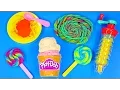 Download Lagu Play Doh Twirl 'n Twister Ice Cream Sweet Shoppe Play Dough Lollipops Plastilina Frozen Barbie