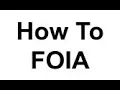 How to FOIA Request