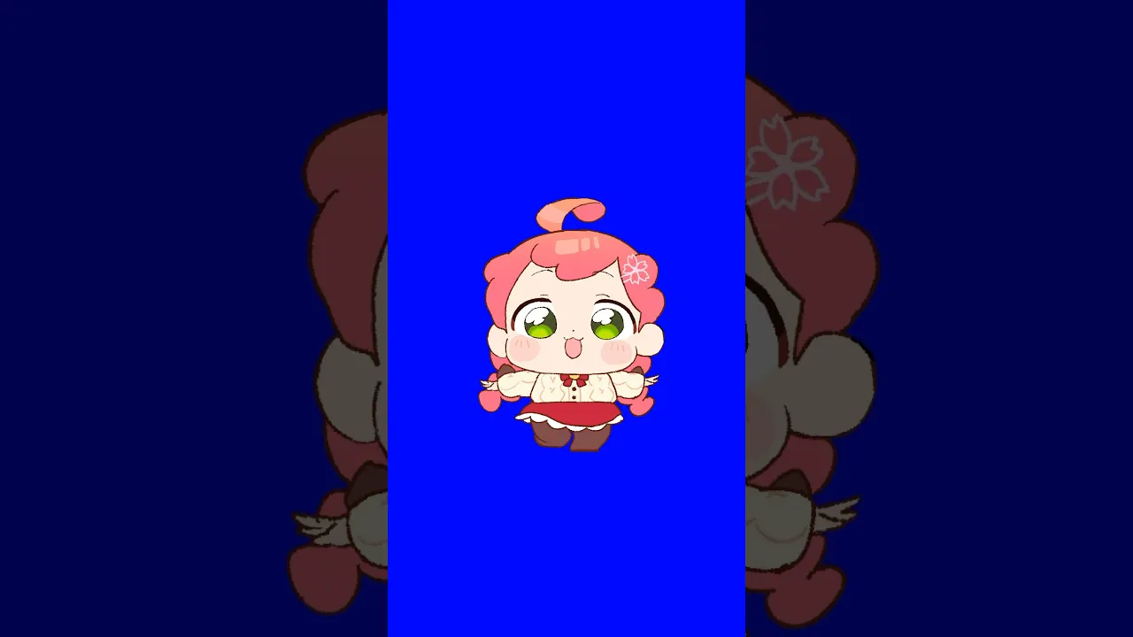 【BB素材】ちいさきいのち ちいみこみこきゅん踊らせてにぇ！ #shorts #みこきゅんダンス