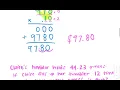 Multiplying Decimals Using the Standard Algorithm 5th Grade