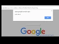 How to run hello world JavaScript using chrome browser editor