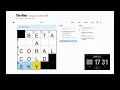 Mini Crossword Unexpectedly Fast Puzzling