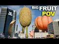 If Fruits Increase by 100 Times FRUIT Size Comparison