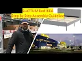 IKEA SLATTUM Bed Frame Assembly Step-by-Step Easy DIY Tutorial for Beginners