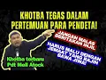 Lagu Khotba Tegas Terbaru Pdt Mell Atock dalam rapat para Pendeta || MANYALA KAWAN2KU!