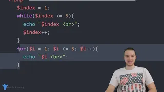 25 For Loops PHP Tutorial 25