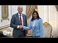 Lagu FULL REMARKS: U.S. Energy Secretary Chris Wright Meets Delcy Rodríguez in Venezuela | AC15