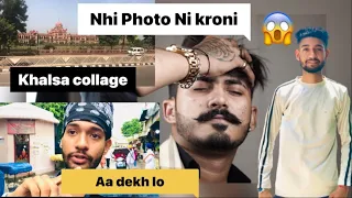 chalo milde aa jaskirat maan nu and khalsa collage so amazing the mohit verma vlog