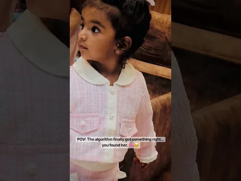 POV: The algorithm finally got something right… you found her. 🎀🥹 #POV #Cutie #CuteBaby #BabyGirl
