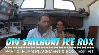 Custom Built Icebox on a 1965 Alberg 30 sailboat – Part 3