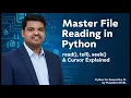 Master Python File Reading read tell seek Cursor Explained Python for Generative AI