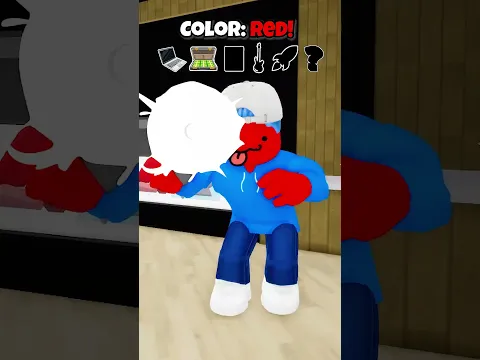 SAY MY COLOR IN ROBLOX OR I WILL BE BANNED! #shorts