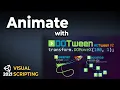 Animating in Unity Visual Scripting with DOTween