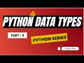 Python Data types