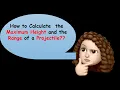 Projectile Motion - How to calculate Maximum Height and Range Projectile Motion PHET Simulation HSC